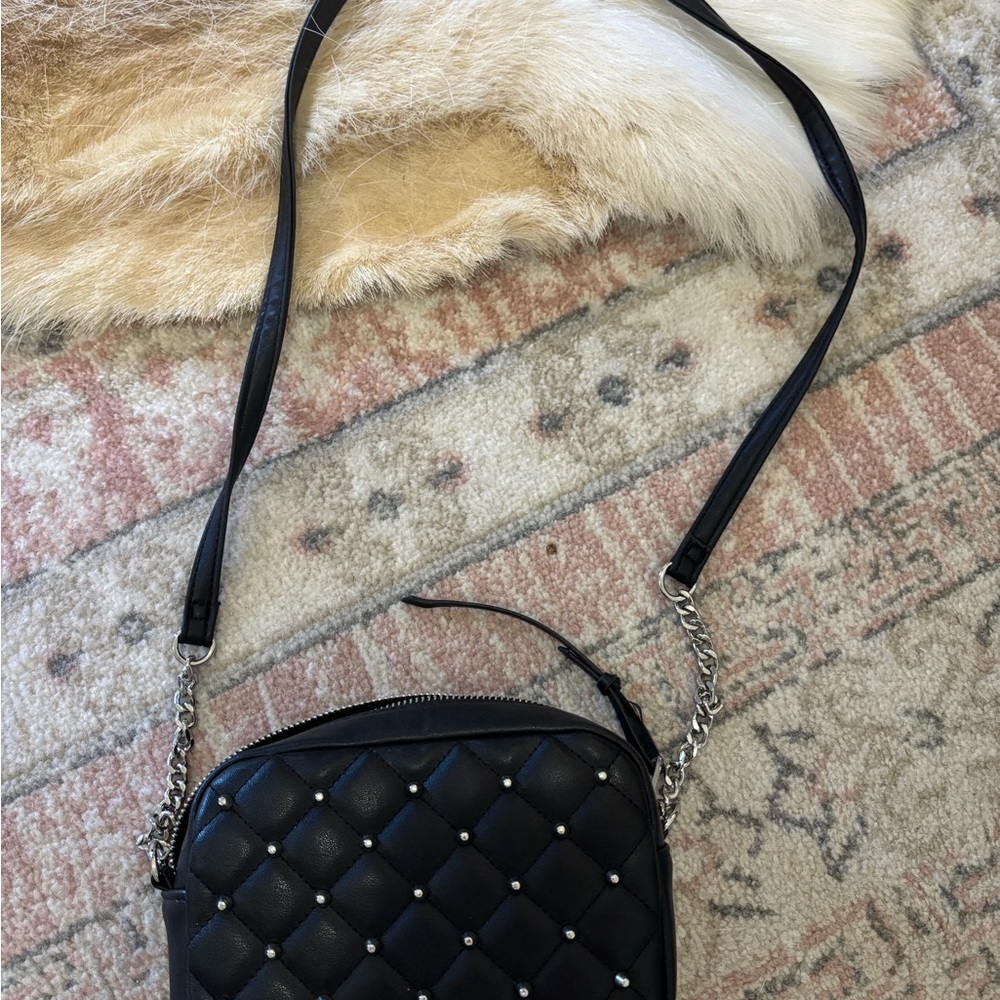 Rebecca Minkoff Black Quilted Crossbody Bag